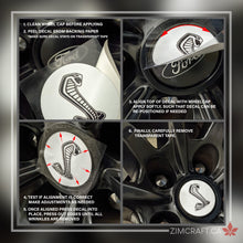 Load image into Gallery viewer, GT350 Wheelcap Overlays (NEW)