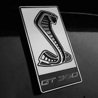 Load image into Gallery viewer, GT350 Emblem Overlays : Colored