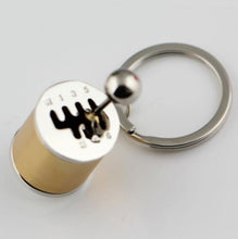 Load image into Gallery viewer, 6-Speed Gear Shifter Keychain
