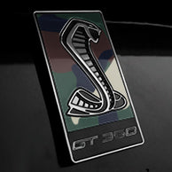 Load image into Gallery viewer, GT350 Emblem Overlays : Flags &amp; Designs
