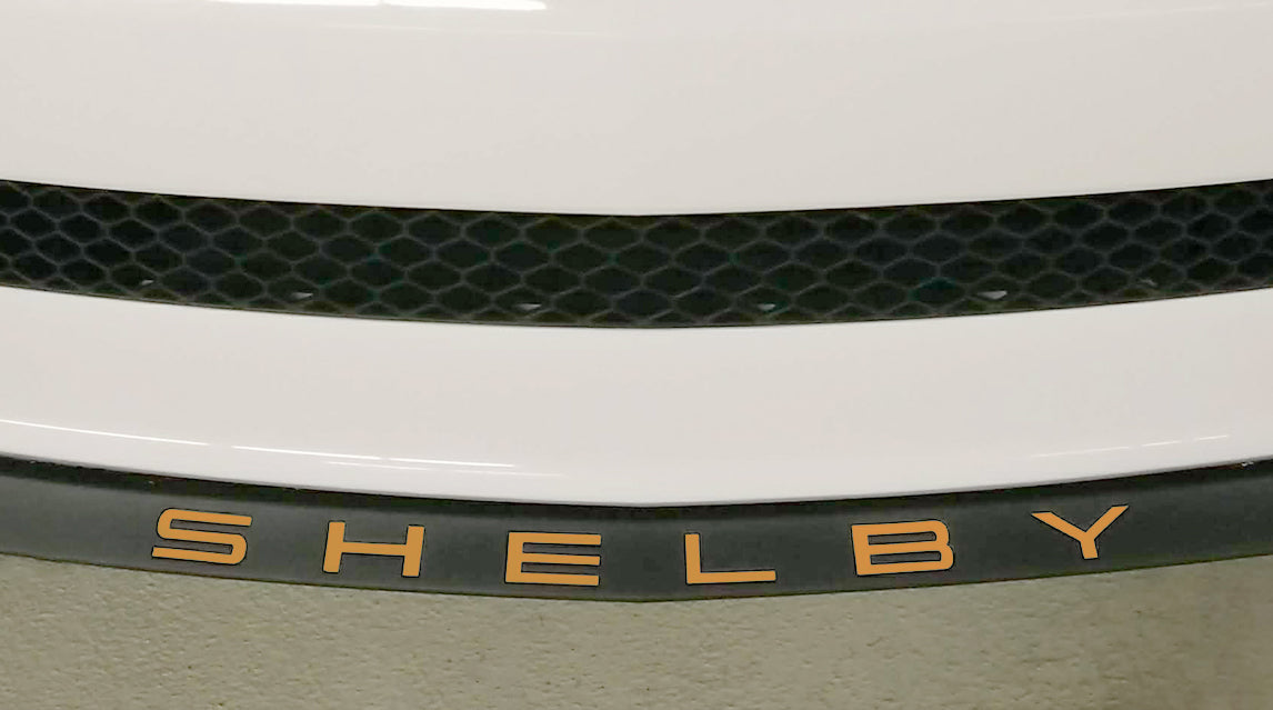 GT350 Front Splitter Letters – zimcraft